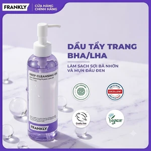 Dầu tẩy trang làm sạch sợi bã nhờn và mụn đầu đen Frankly BHA/LHA 200ml