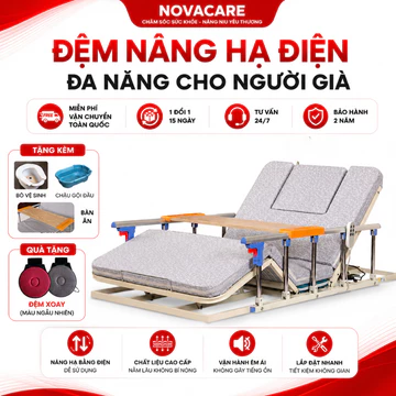 Đệm nâng hạ điện cho người già người bệnh đa năng H031, Giường y tế giường bệnh nhân nâng hạ tự động ( BẢO HÀNH 2 NĂM)
