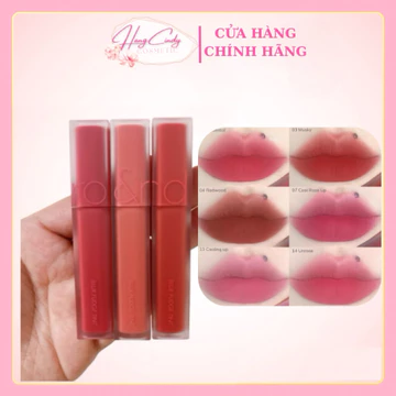 Son Kem Lì Romand Blur Fudge Tint - Màu 01-18 full số
