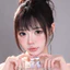 Lens mắt B30 Gray màu xám đen mắt mèo, viền đen bản to, size to - thương hiệu LUNA EYES