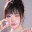 Lens mắt B30 Gray màu xám đen mắt mèo, viền đen bản to, size to - thương hiệu LUNA EYES