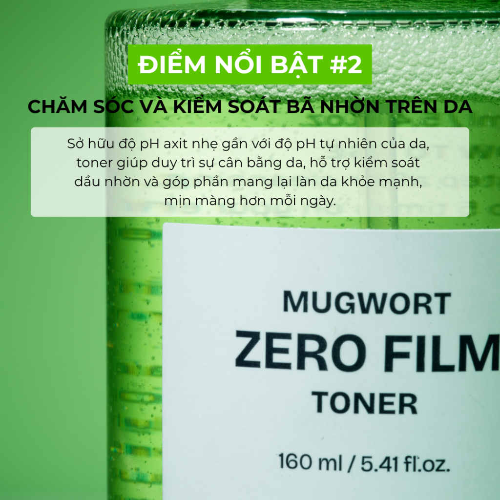 Nước cân bằng dạng xịt Orien Mugwort Soothe In Toner 160ML | Toner xịt ngãi cứu cân bằng & làm dịu