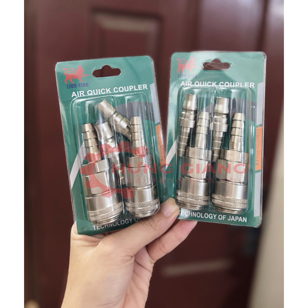 Khớp Nối Nhanh Đuôi Chuột Nhật 8mm 10mm 12mm Hàng Cao Cấp