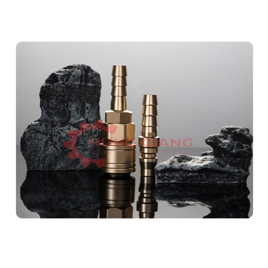 Khớp Nối Nhanh Đuôi Chuột Nhật 8mm 10mm 12mm Hàng Cao Cấp