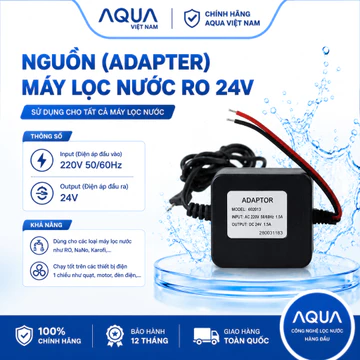 Nguồn ( Adapter) cục nguồn cho máy lọc nước RO 24V sử dụng cho tất cả máy lọc nước