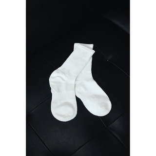Tất Vớ Trơn Cổ Cao Phối Giày Tây, Sneaker Cotton Dệt Kim Dày Dặn, Khử Khuẩn, Không Logo -CCROPSTUDIO