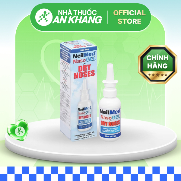 Gel xịt mũi Neilmed Nasogel For Dry Noses giữ ẩm mũi chai 30ml [Nhà Thuốc An Khang - Chính Hãng 100%]