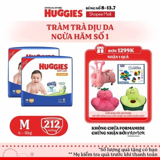 [KOL LIVE] Combo 2 Tã quần Huggies Skincare Mega Jumbo M106/L96+8/XL84+4/XXL76+4
