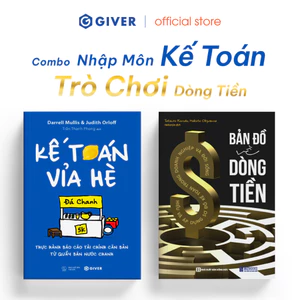 Sách - Combo 2 Cuốn: Kế Toán Vỉa Hè & Bản Đồ Về Dòng Tiền - GIVER Books