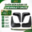 Chắn bùn xe Chevrolet Cruze 2009 - 2020 nhựa dẻo cao cấp, hạn chế bùn đất bám bẩn [ TẶNG KÈM ỐC VÍT]