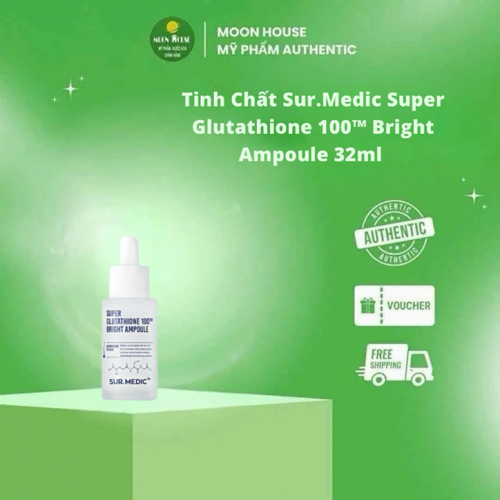 sur.medic super glutathione 100 bright ampoule Tinh Chất 100™ 32ml creating a luxury home GLUTATHIONE SUPPORT WITHOUT THE كولاجين لمحاربة التجاعيد Quantity:90 Capsules