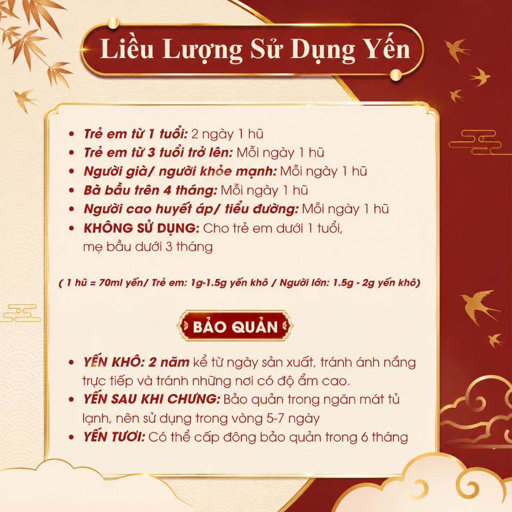 Yến Sào Tinh Chế Sợi Loại 1 Yến Sào Thủ Đức - Tổ Yến Nguyên Chất 100% Không Đường Tạp Chất (Có hộp quà tặng) - TYSCSL