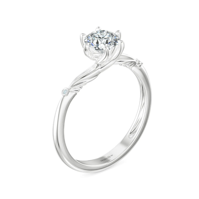 [CHAT TRƯỚC KHI ĐẶT] Nhẫn cầu hôn Angel Wings NCH1423 Vàng 14K/ 18K Thiết Kế Thanh Lịch Cho Nàng, Nhẫn Hẹn Ước