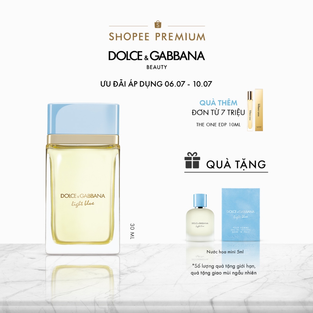 Nước hoa nữ Dolce&Gabbana Light Blue EDP 30ml