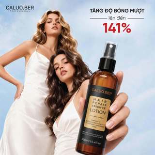 [Chính Hãng] Xịt dưỡng gỡ rối, mềm mượt, phục hồi tóc COLLAGEN Hair Repair Essence Lotion Caluo.Ber - 300ml/chai