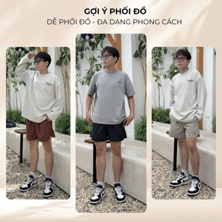 Quần Short Dù Nam Gin Man Thể Thao, Vải Dù, Siêu Nhẹ, Thoải Mái