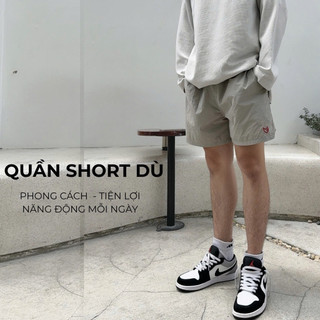 Quần Short Dù Nam Gin Man Thể Thao, Vải Dù, Siêu Nhẹ, Thoải Mái