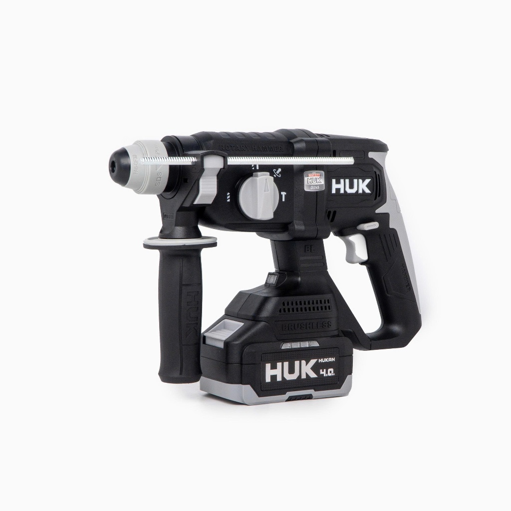 Máy Khoan Đục Bê Tông 3 Chức Năng HUKAN G3STOM-O2, Lực Đập 2.9J - Chống Lật Cổ Tay - Tạo Xung