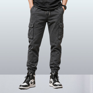 Quần Dài Jogger Kaki túi hộp Nam Premium MISFIT Form Chuẩn, Co Giãn, Thoải Mái Cả Ngày