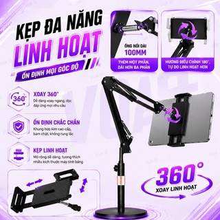 Giá Đỡ Điện Thoại Máy Tính Bảng VUASI S99 Chân Đế Kim Loại Chắc Chắn Cao 1.75m Gập Gọn, Kèm Remote