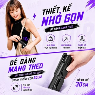 Gậy Chụp Ảnh Cầm Tay Z165-Gậy Chụp Ảnh 3 Chân Điều Khiển Từ Xa Kết Nối Bluetooth, Tặng Kèm Remote