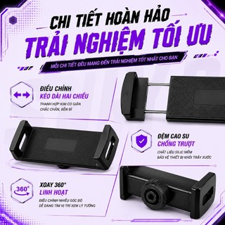 KẸP MÁY TÍNH BẢNG VUASI LÊN ĐẾN 12,9 ICNH, ĐA NĂNG VÔ CÙNG TIỆN LỢI Hỗ Trợ Quay Video, LiveStream