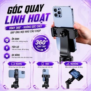 Chân Gậy Selfie Cao Cấp VUASI SG10 Giá Đỡ Điện Thoại , Chân Đèn Đa Năng Xoay 360° Kèm Túi Đựng