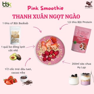 Bột Protein shake hữu cơ Dragon Superfoods đủ vị 450gr/ 500gr