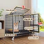 🐶GreenPets😸Chuồng Chó Nan Ống Chuồng lồng nuôi chó Sơn Tĩnh Điện Có bánh xe Dành chuồng chó lớn Size 60-125cm