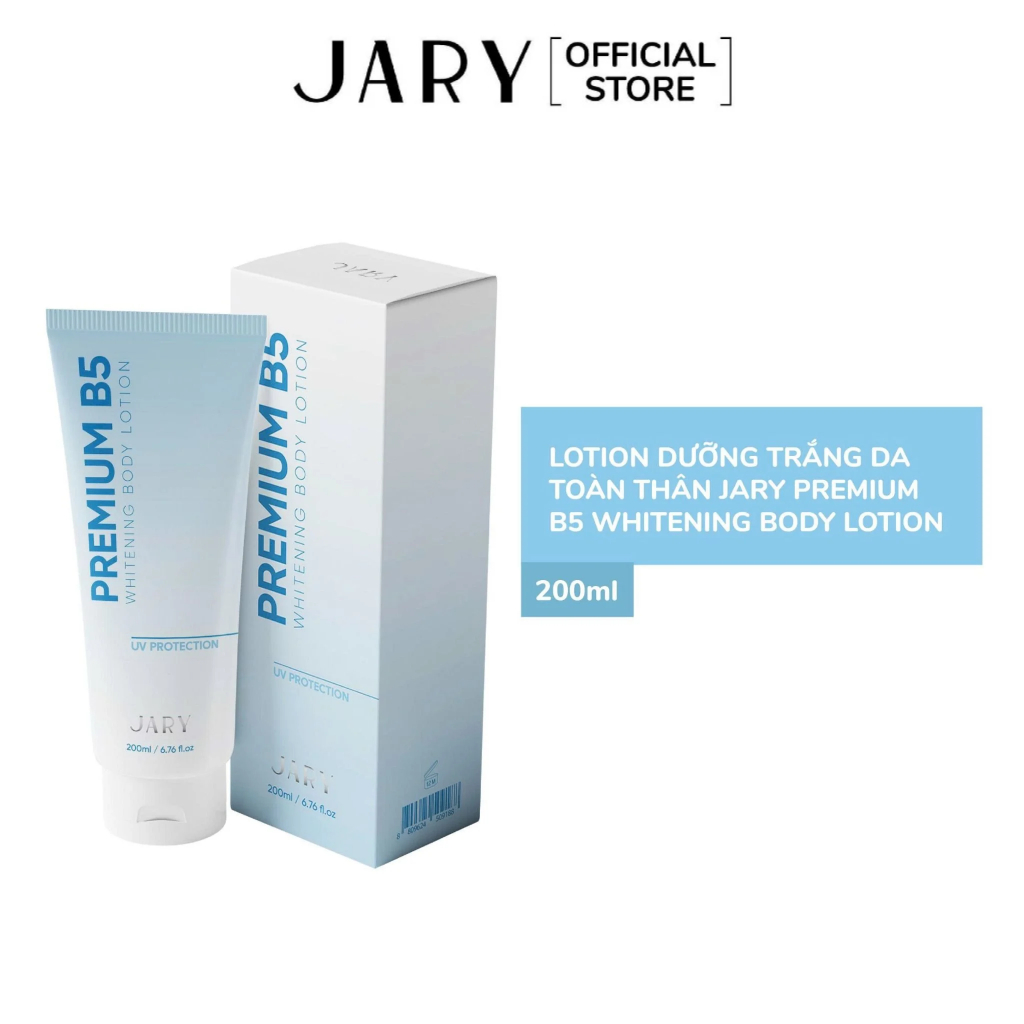 Kem dưỡng trắng da body B5 Jary Premium B5 Whitening Body Lotion 200ml