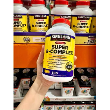 🌈💛 ]04/28] Kirkland SUPER B-COMPLEX 500 Viên từ MỸ – Vitamin B tổng hợp, tăng miễn dịch & năng lượng, giảm mệt mỏi