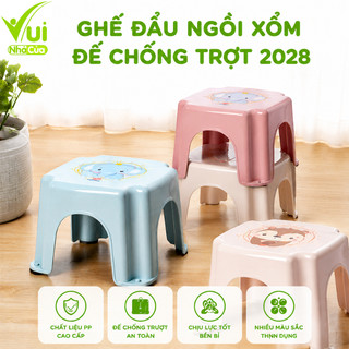 Ghế Đẩu Nhựa PP Chống Trượt Cho Bé Và Gia Đình GD146 - Ghế Đẩu Nhựa Mini Chống Trượt Chịu Lực