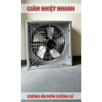003 Quạt hút công nghiệp 60cmx60cm, Quạt hút công nghiệp vuông, Quạt hút công nghiệpHệ thống thông gió trong trang trại
