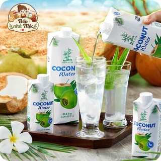 Nước dừa tươi Hiệu Ba Cây Tre - Dung tích 1L - Nước dừa nguyên chất 100% không chất bảo quản