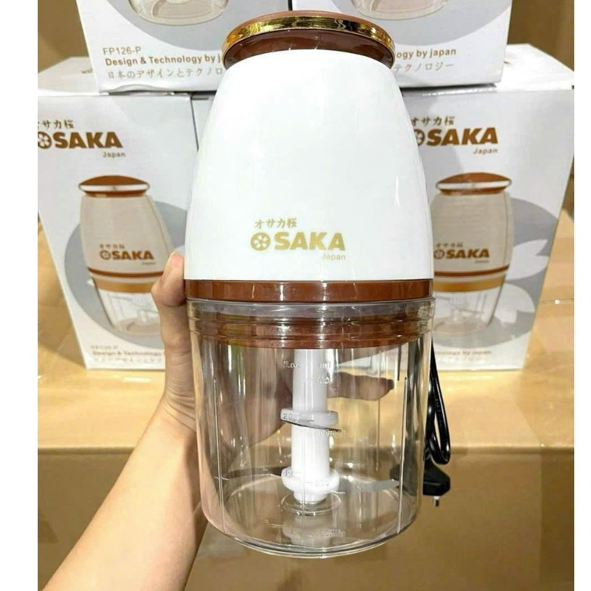 Máy xay OSAKA nắp đồng xay sinh tố xay thực phẩm đa năng siêu khoẻ