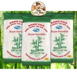 Bánh phở Hiệu Ba Cây Tre 400g - Hàng loại A chất lượng xuất khẩu