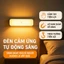 Đèn Cảm Ứng Thông Minh Sạc USB – Tự Sáng Khi Có Người, Gắn Tường Không Cần Khoan