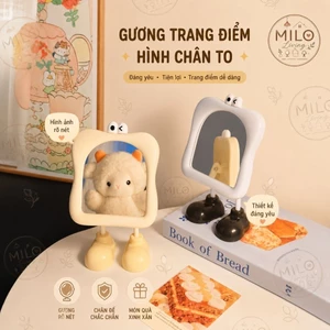 Gương đế bàn chân dễ thương 🪞