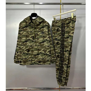 Set Bộ Nỉ Adi Das Thể Thao Camo Họa tiết Rằn Ri Mặc Thu Đông Thời Trang Chất Nỉ Bông 2 Lớp Ấm Áp Form Chuẩn