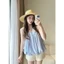 Áo 2 Dây Đi Biển Dáng Bí Phông Babydoll Chất Liệu Gió Nhăn Cao Cấp Phù Hợp Mùa Hè Thoáng Mát Và Thoải Mái