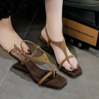 Sandal Xỏ Ngón "Nắng Hạ" cao 5 Phân và 7 Phân Giày Bánh Bèo mã Giaysandalchuy