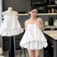 Đầm Babydoll 2 Dây Form Bubble Nàng Thơ Tiểu Thư Hàn Quốc