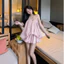 Đầm Babydoll 2 Dây Form Bubble Nàng Thơ Tiểu Thư Hàn Quốc