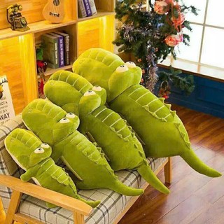 Gấu Bông Bunkit - Gấu Bông Cá Sấu Gai Thú Nhồi Bông Cao Cấp Co Giãn 4 Chiều 60cm