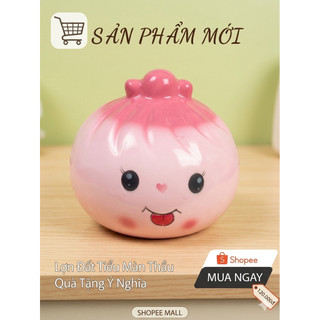 (Xả Kho) Lợn/Heo/Ống tiết kiệm bánh bao (Tiểu Màn Thầu) xinh xắn và ngộ Nghĩnh, đáng yêu làm quà tặng, trang trí...