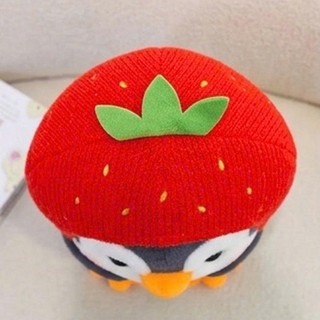 Gấu Bông Bunkit - Gấu Bông Chim Cánh Cụt Ôm Hoa Thú Nhồi Bông Mềm Mại Dễ Thương 30cm