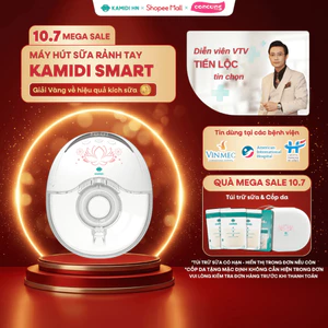 Máy Hút Sữa Rảnh Tay Không Dây Kamidi Smart - 4 chức năng kèm 12 cấp độ