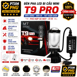 Bóng pha đèn led T9pro siêu sáng