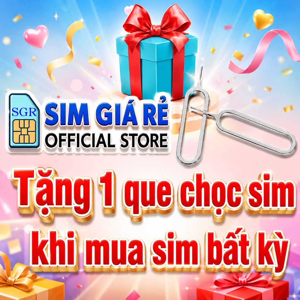 Que chọc sim Shop sim giá rẻ