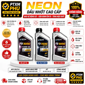 Dầu nhớt neon xe máy